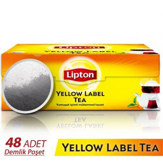 LIPTON YELLOW TEA 48LI DEMLIK POSET