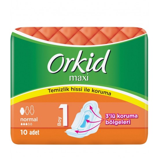 ORKID MAXI NORMAL 10 ADETLI